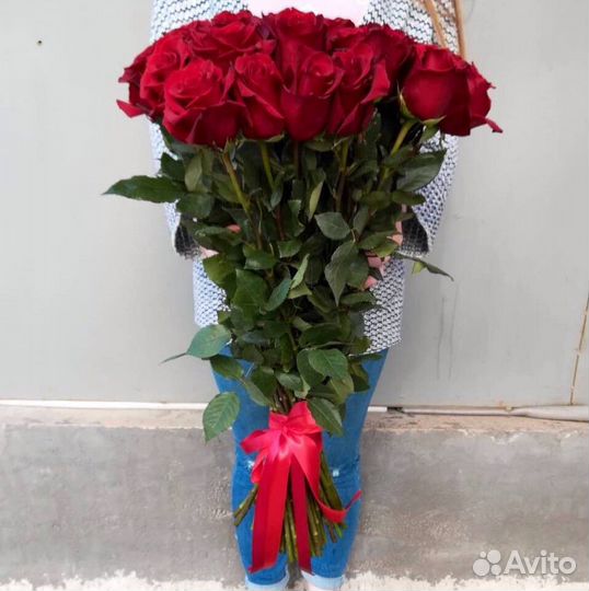Роза 60,70,80 см, высокая