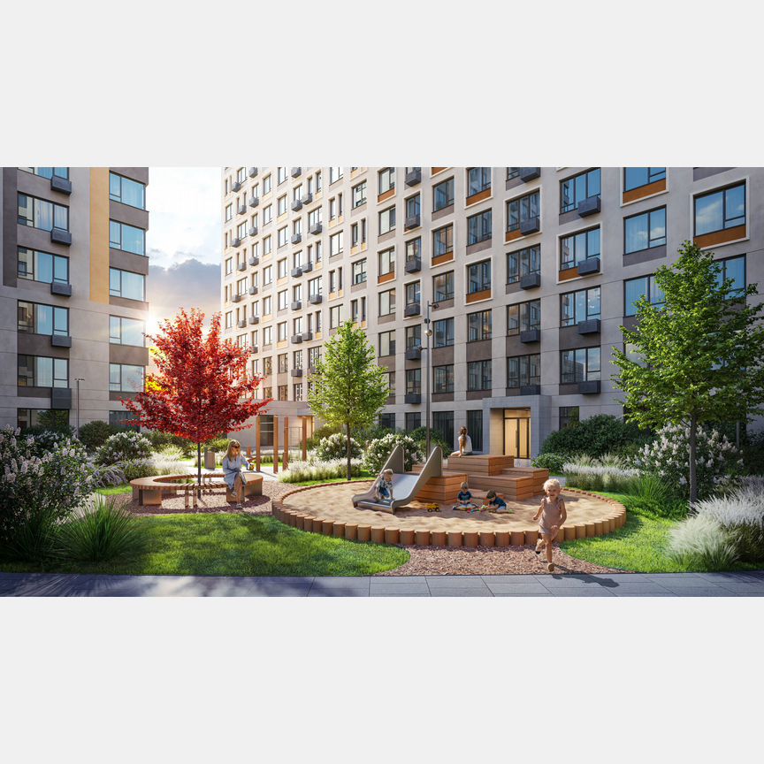 3-к. квартира, 87,5 м², 10/15 эт.