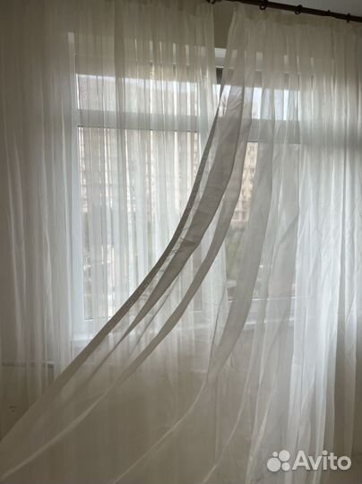 Шторы тюль цвет бежевый