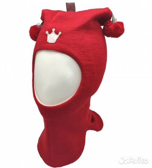 Новая зимняя шапка шлем для девочки Beezy