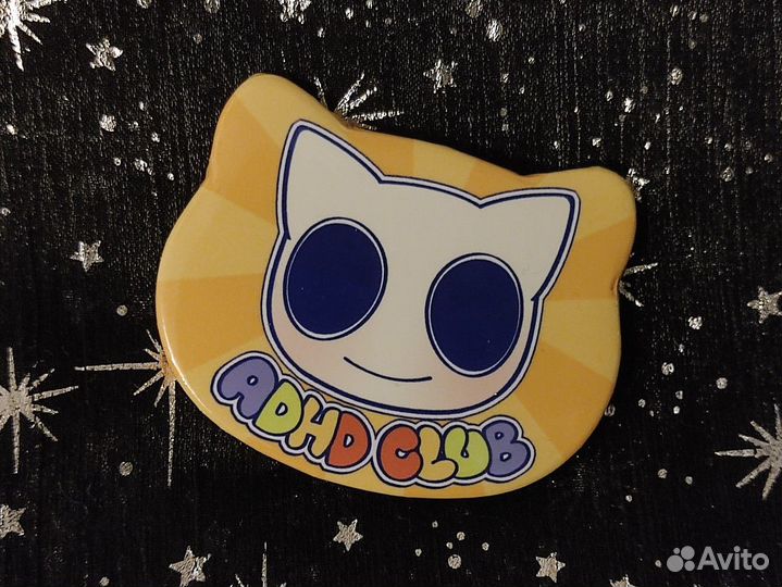 Значок adhd club