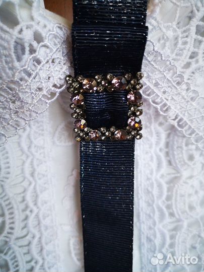 Блузка белая Duwali р. 152-158 + 2 в подарок