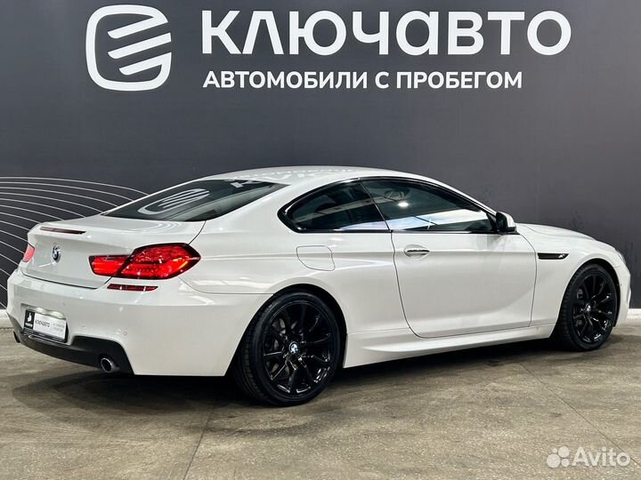 BMW 6 серия 3.0 AT, 2012, 156 700 км