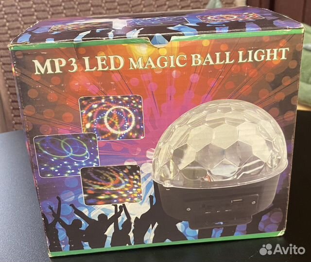 Светодиодный Диско-шар Magic Ball Light BlueTooth