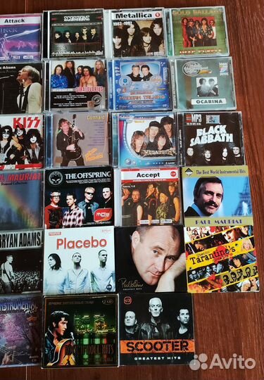 CD Диски Диджипаки Сборники мп3