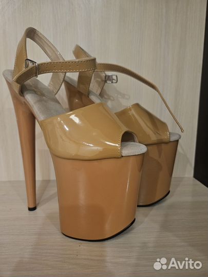 Стрипы тройки бежевые 35