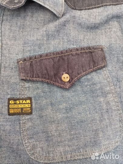 Джинсовая рубашка G-Star raw