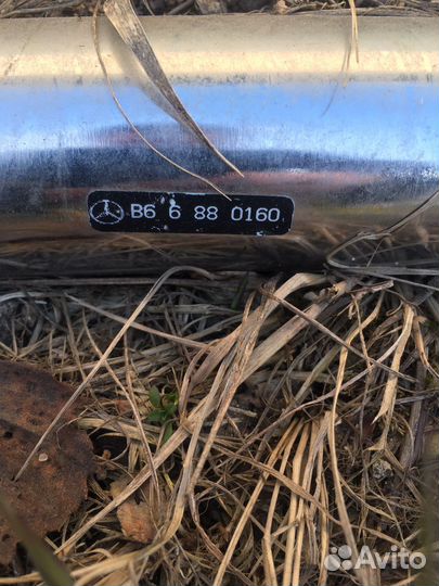 Защита бампера мерседес W164