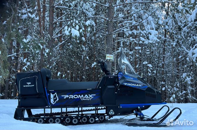 Снегоход promax yakut 500 long 2.0 4T 20 black