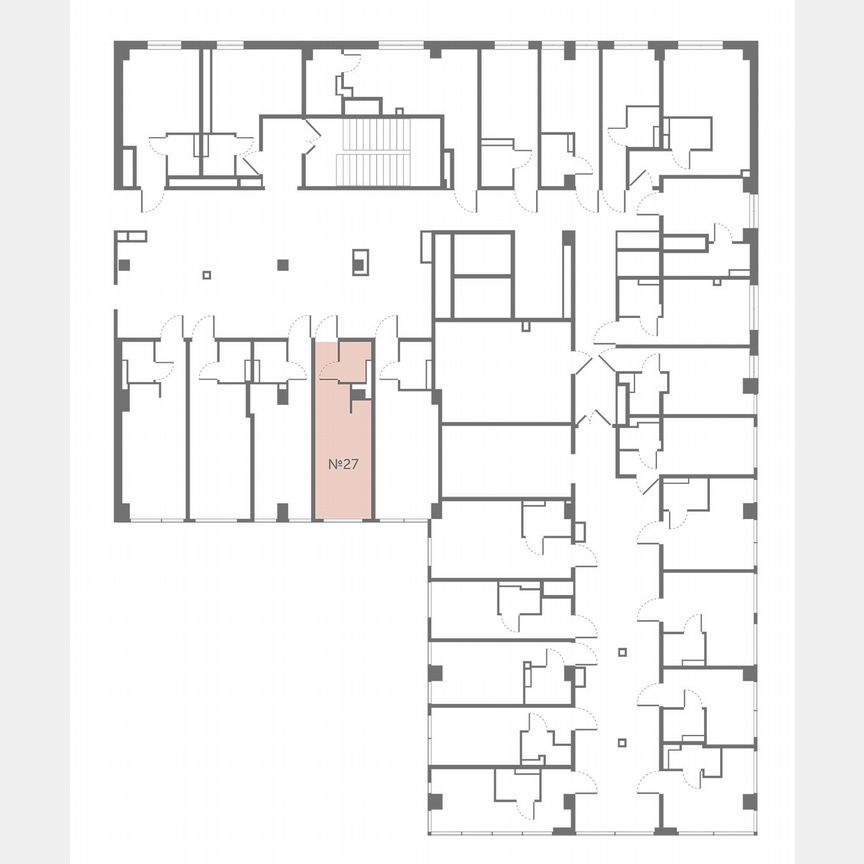 1-к. апартаменты, 18,5 м², 2/13 эт.