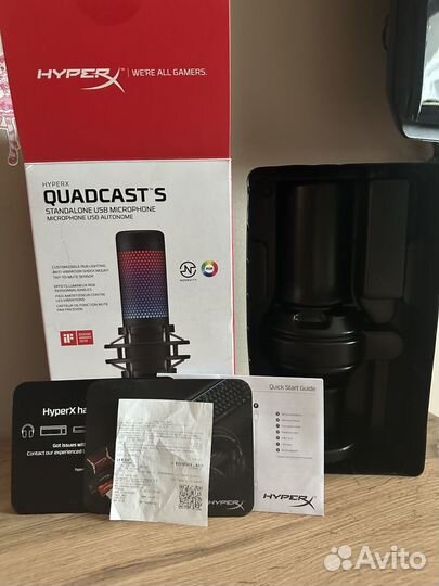 Микрофон HyperX Quadcast S (торг)