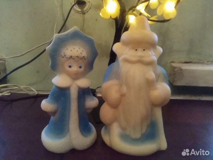 Дедушка Мороз и Снегурочка СССР 50-е