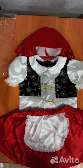 Новогодний костюм Красной Шапочки