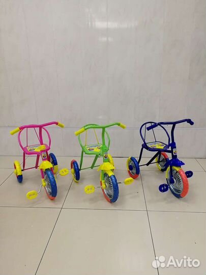 Велосипед детский 3-х колесный (новые)