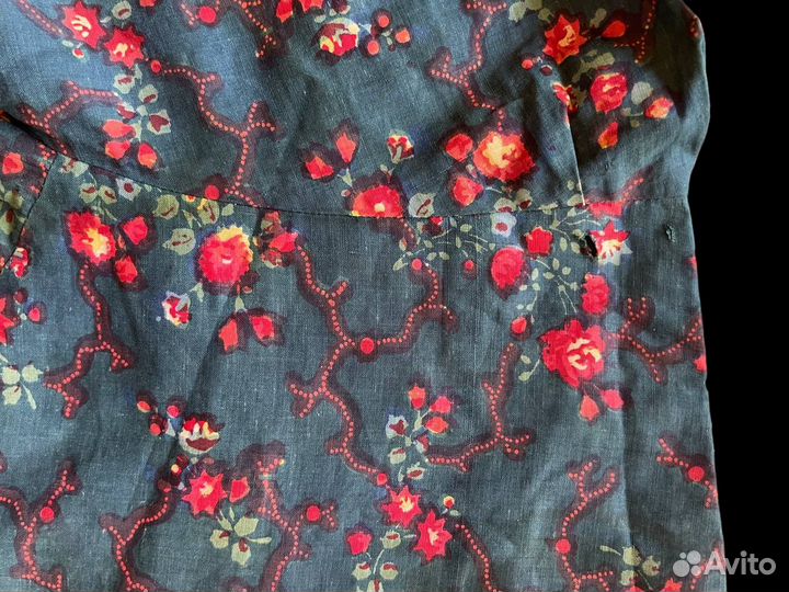 Платье кубовое