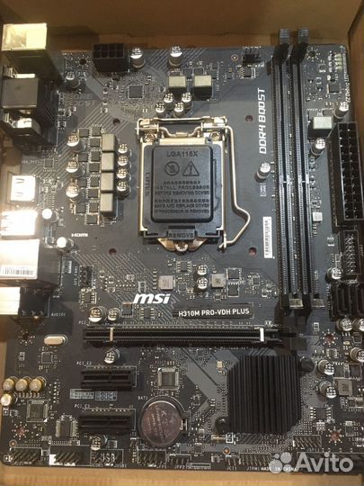 Материнская плата lga 1151 v2 H310M PRO-VDH plus