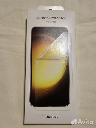 Пленка защитная на дисплей samsung galaxy s23