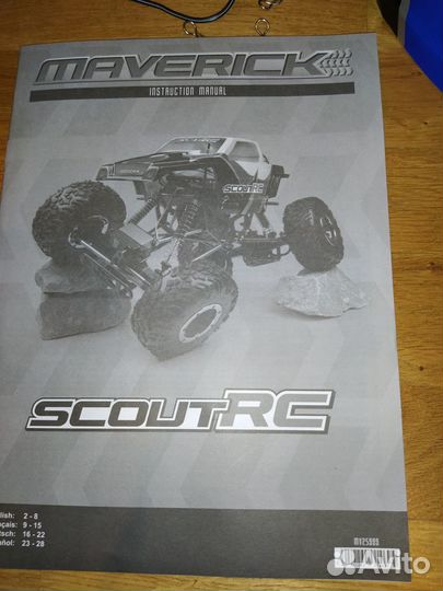 Радиоуправляемый краулер Maverick Scout RC 4WD