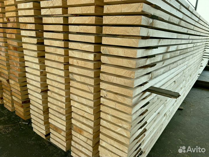 Доска обрезная 50х150х6000мм