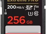SanDisk extreme pro 256 GB 200 MB/S