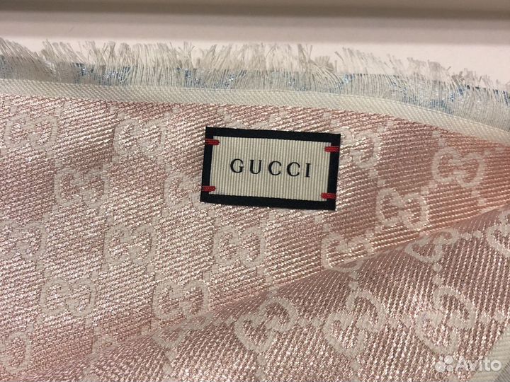 Длинный женский шарф gucci, Италия
