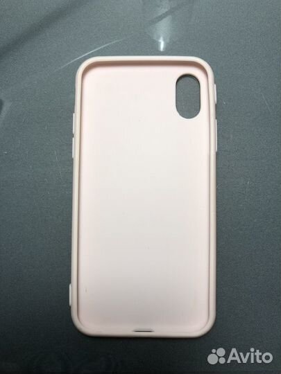 Чехол на iPhone xs новый розовый