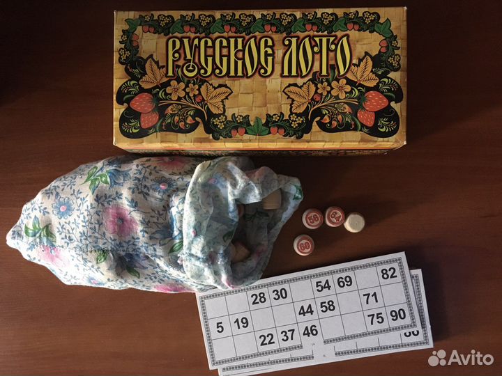 Игра настольная « Русское лото»