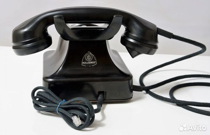 Телефон старинный Mix & Genest. 1950 г. Рабочий