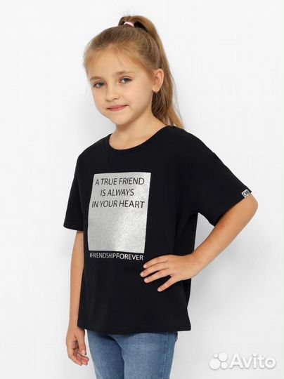 Футболка для девочки Cherubino cwjg 63712-2 (134)