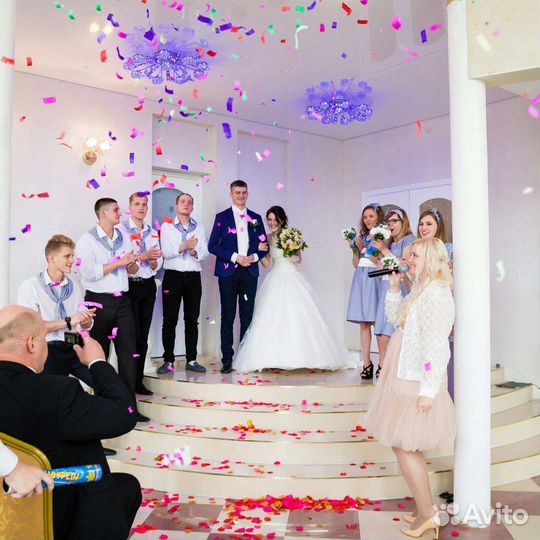 Ведущая в паре с диджеем