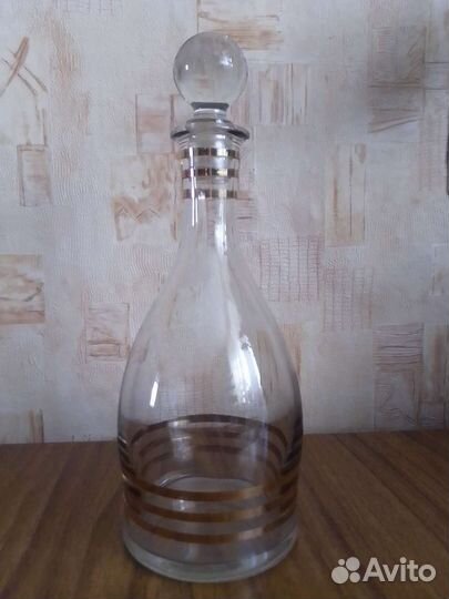 Графин стеклянный СССР