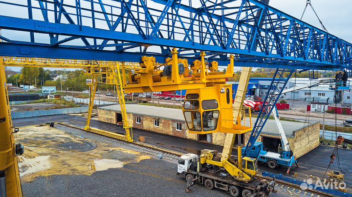 Кран козловой