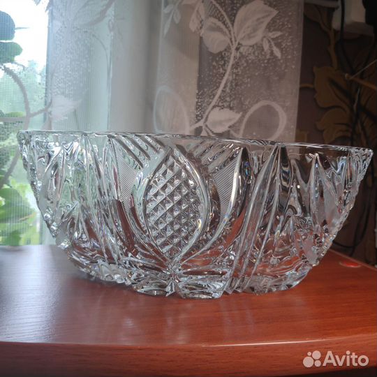 Салатник хрусталь СССР