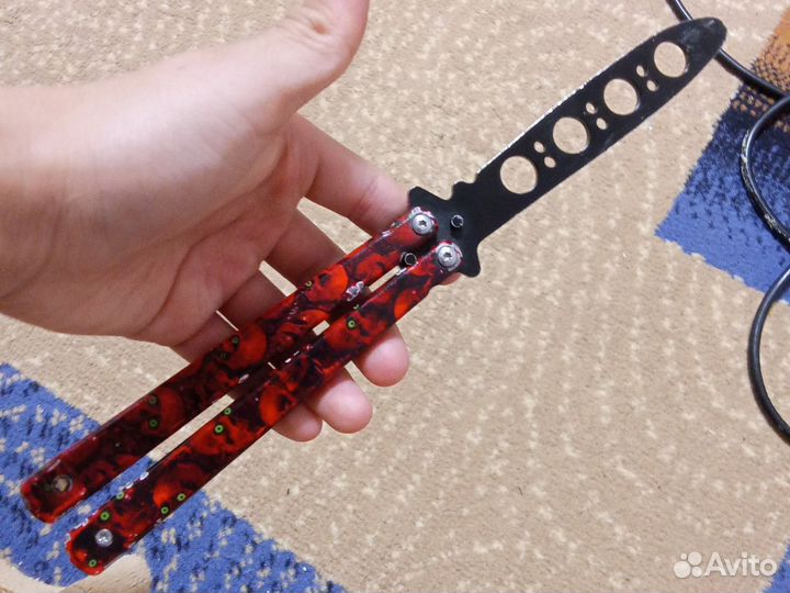 Нож бабочка тренировочный