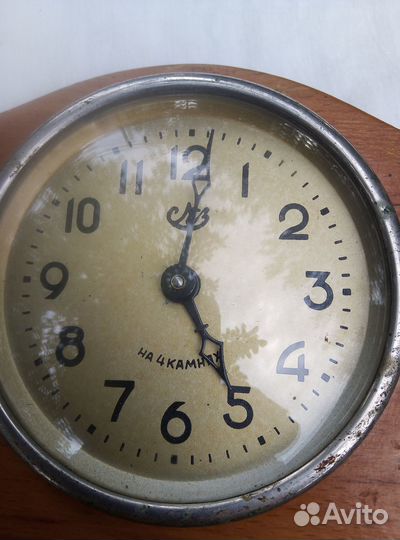 Часы настольные механические счз
