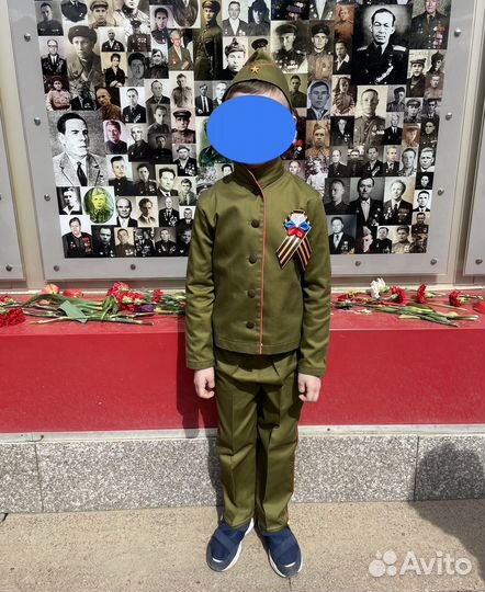 Военный костюм на 9 мая