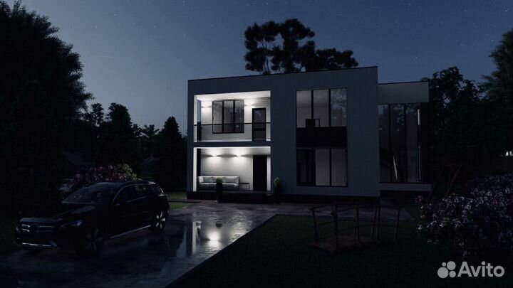 Архитектурная 3D визуализация, дизайн экстерьера