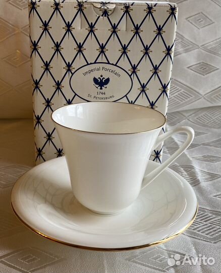 Чашка с блюдцем ифз