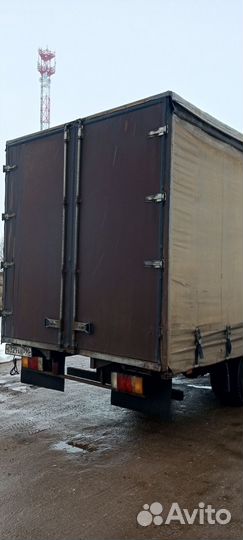 Кузов бортовой тентованный на HD 78