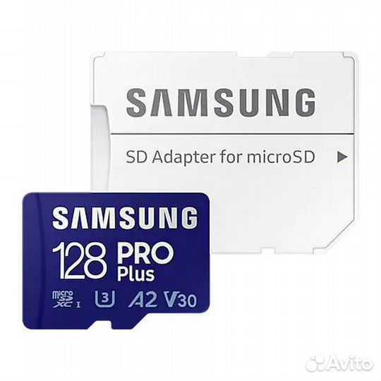 Карта памяти microSD Samsung Pro Plus 128 Gb ориг