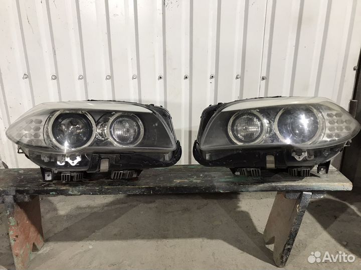 Фары на BMW 5 f10