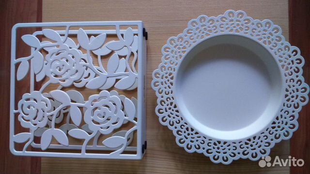 Салфетница и подсвечник икеа