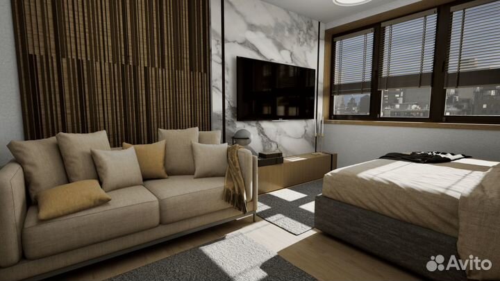 Экспресс дизайн интерьера от 300 руб/м за 3 дня