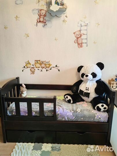 Детская кровать с ящиками + ортопедический матрас