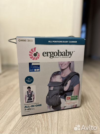 Эргорюкзак Ergobaby Omni Breeze оригинал