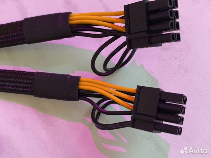 Переходник питания 6pin/2x8