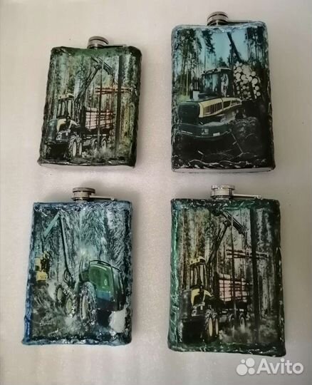 Фляжка из нержавейки