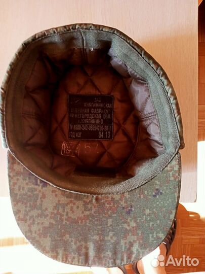 Кепка военная, новая демисезонная 57 размер