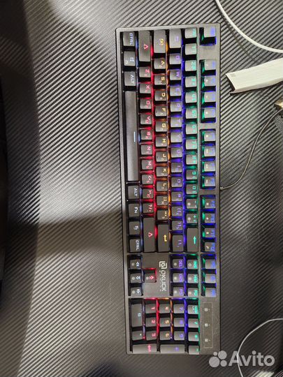 Клавиатура проводная Oklick 940G механическая