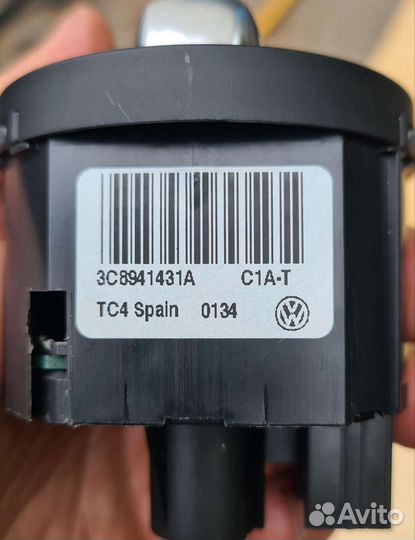 Выключатель головной свет Volkswagen Tiguan 1 рест